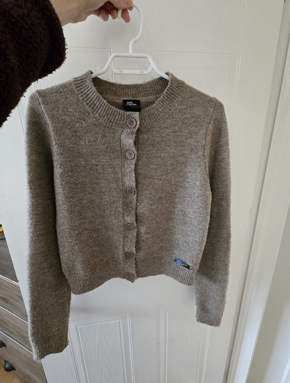 Girl CRUSH - Elite Cardigan - Taupe